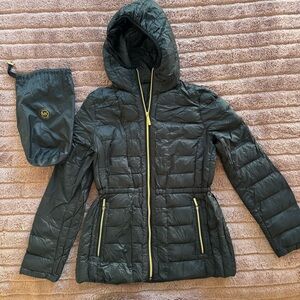 Michael Kors Packable Down Feather Jacket - Size Small